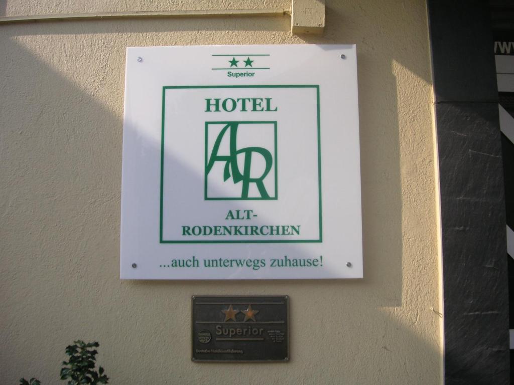 Hotel Alt-Rodenkirchen Кёльн Экстерьер фото